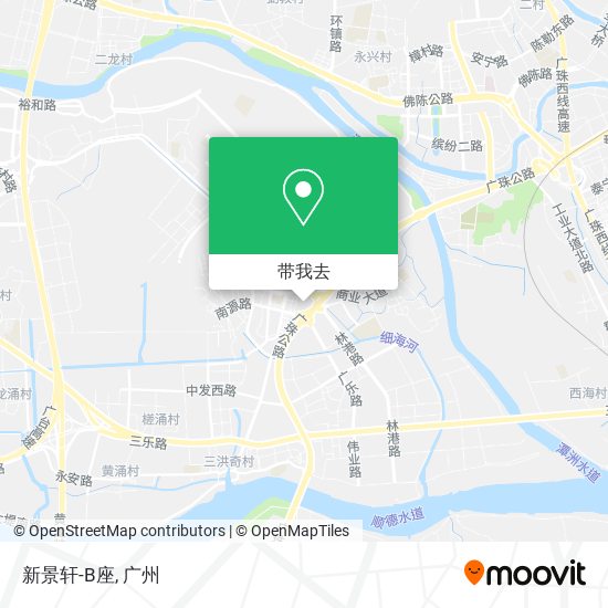 新景轩-B座地图