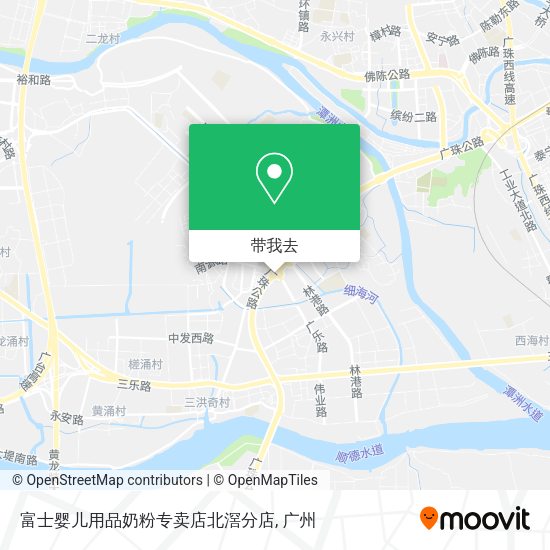 富士婴儿用品奶粉专卖店北滘分店地图