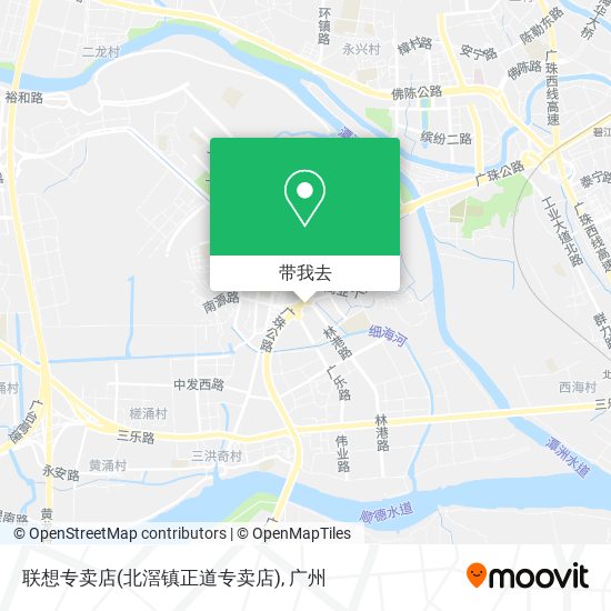 联想专卖店(北滘镇正道专卖店)地图