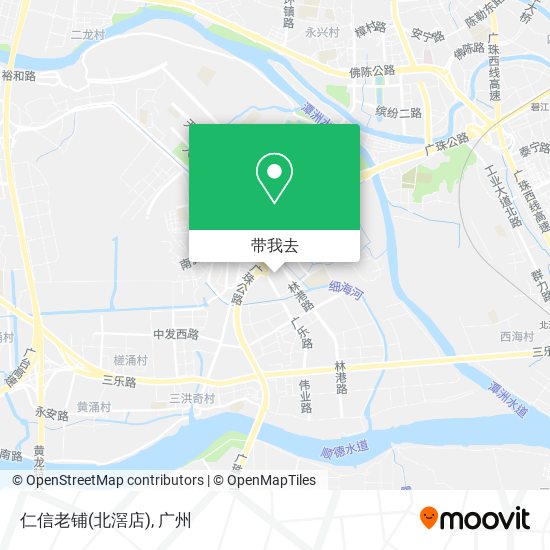 仁信老铺(北滘店)地图