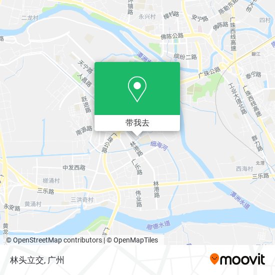 林头立交地图