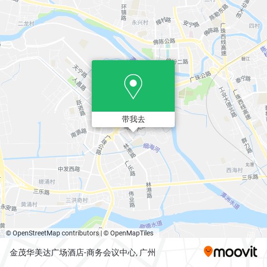 金茂华美达广场酒店-商务会议中心地图