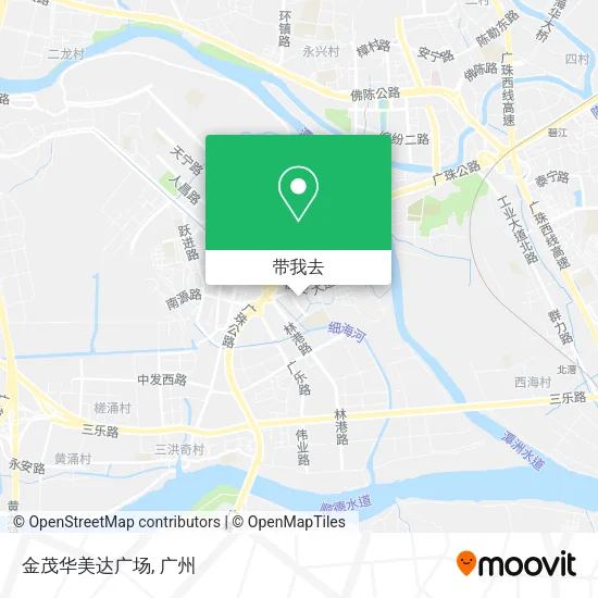 金茂华美达广场地图