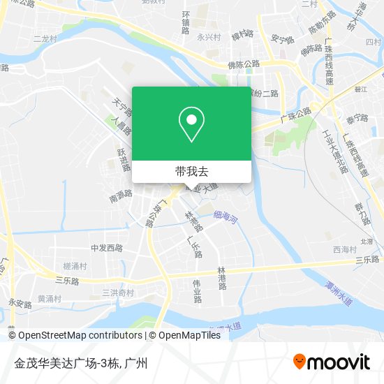 金茂华美达广场-3栋地图