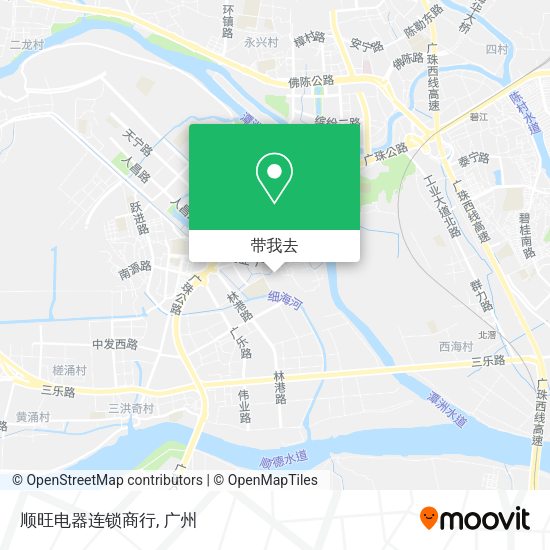 顺旺电器连锁商行地图