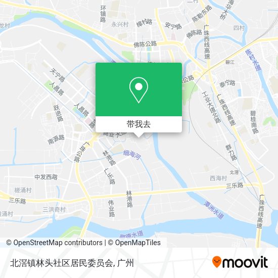 北滘镇林头社区居民委员会地图
