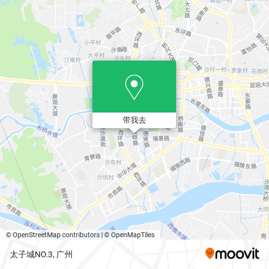 太子城NO.3地图