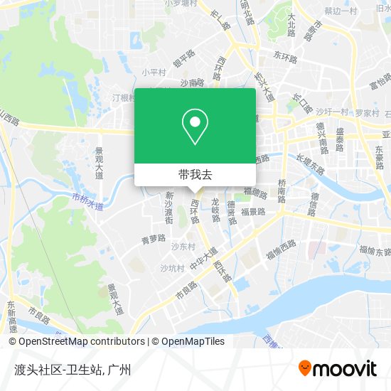 渡头社区-卫生站地图