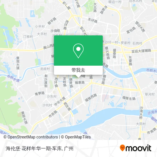 海伦堡·花样年华一期-车库地图