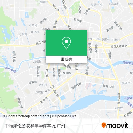 中颐海伦堡·花样年华停车场地图