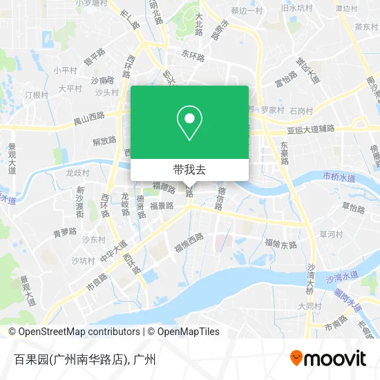 百果园(广州南华路店)地图
