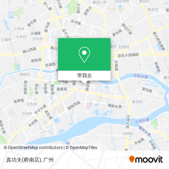真功夫(桥南店)地图
