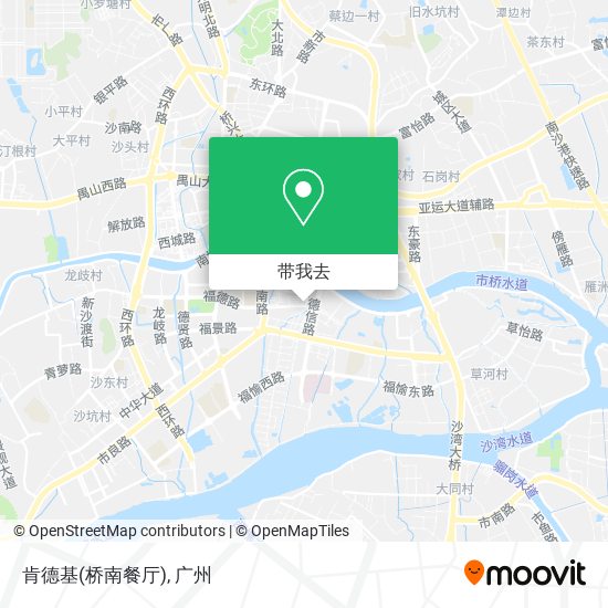 肯德基(桥南餐厅)地图