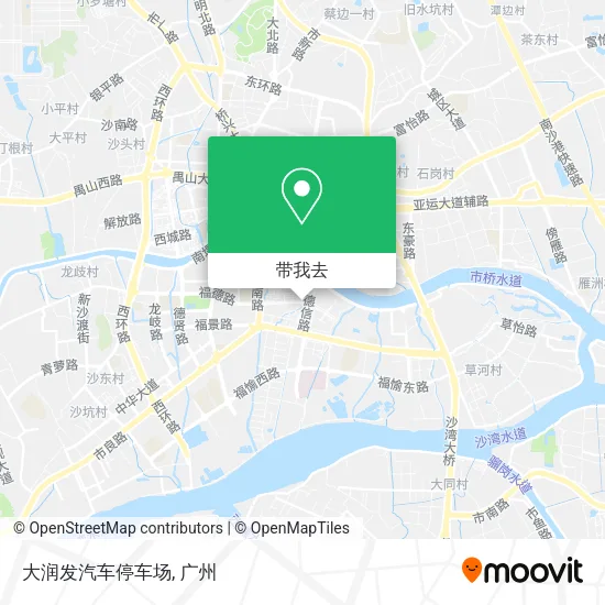 大润发汽车停车场地图