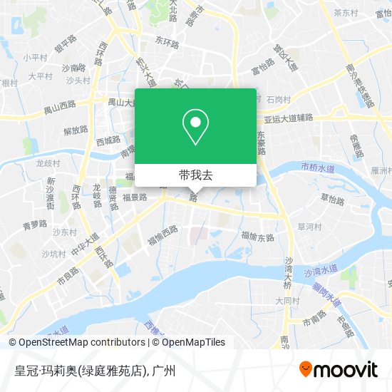 皇冠·玛莉奥(绿庭雅苑店)地图