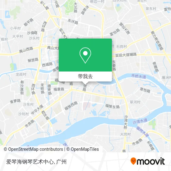 爱琴海钢琴艺术中心地图