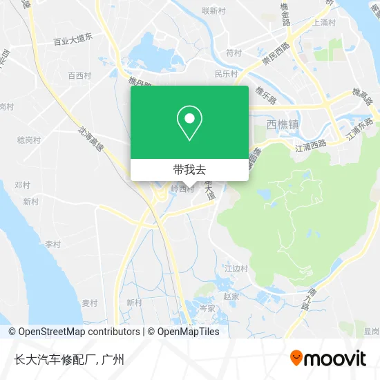 长大汽车修配厂地图