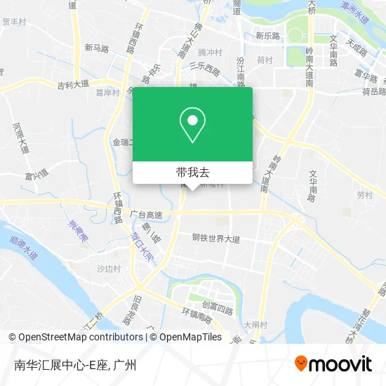 南华汇展中心-E座地图