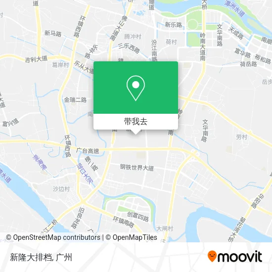 新隆大排档地图