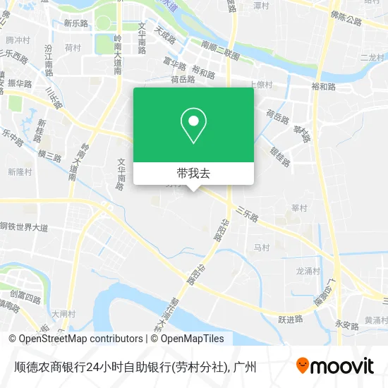顺德农商银行24小时自助银行(劳村分社)地图