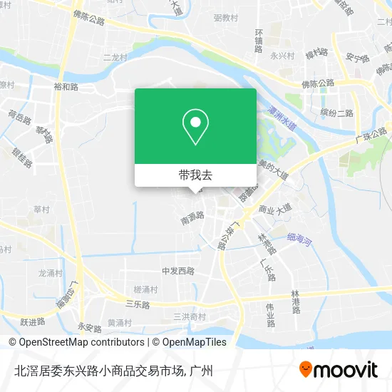 北滘居委东兴路小商品交易市场地图