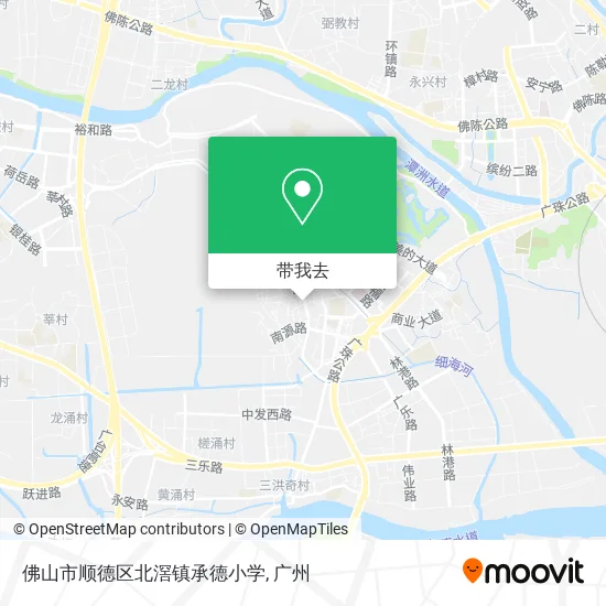 佛山市顺德区北滘镇承德小学地图