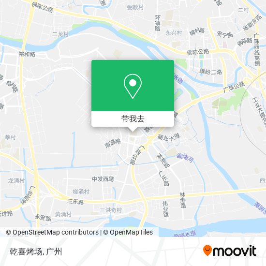 乾喜烤场地图