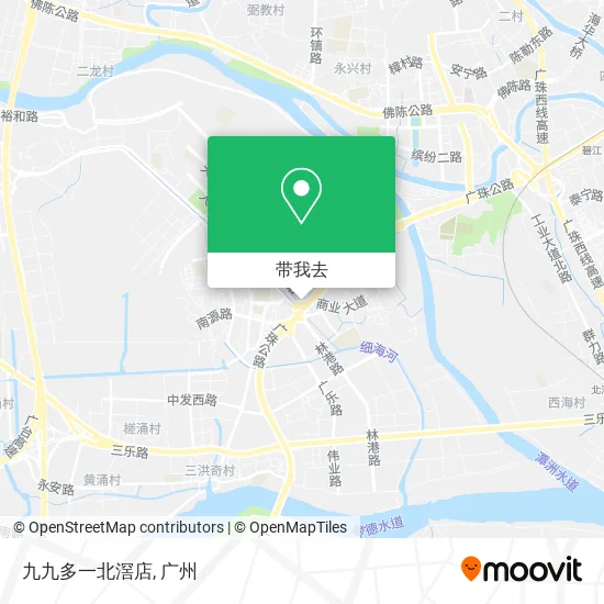九九多一北滘店地图