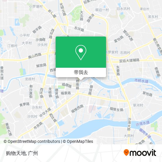 购物天地地图