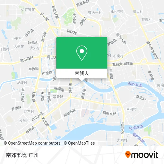 南郊市场地图