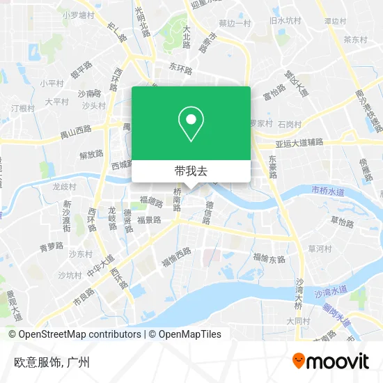 欧意服饰地图