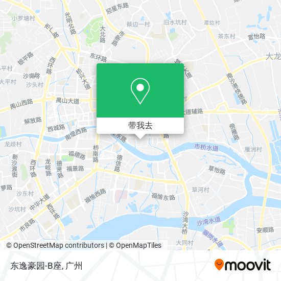 东逸豪园-B座地图
