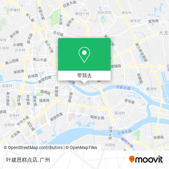 叶建恩糕点店地图