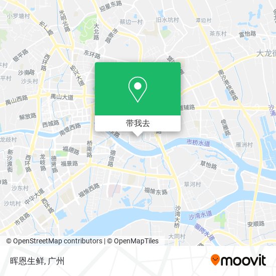 晖恩生鲜地图