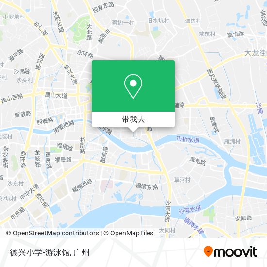 德兴小学-游泳馆地图