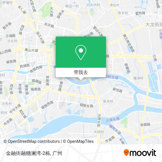 金融街融穗澜湾-2栋地图