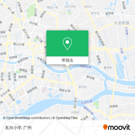 东兴小学地图