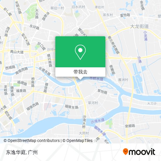 东逸华庭地图
