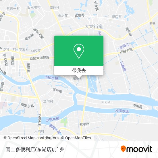 喜士多便利店(东湖店)地图