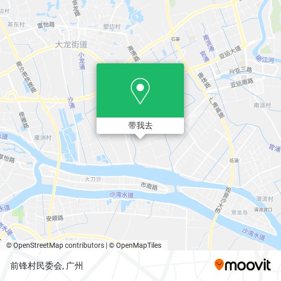 前锋村民委会地图