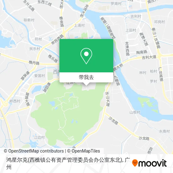 鸿星尔克(西樵镇公有资产管理委员会办公室东北)地图