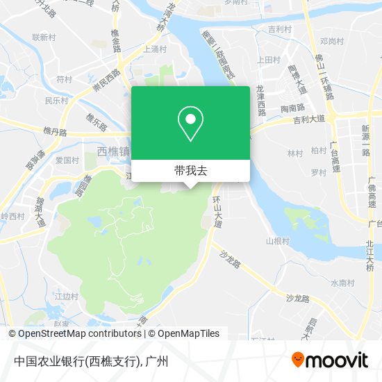 中国农业银行(西樵支行)地图