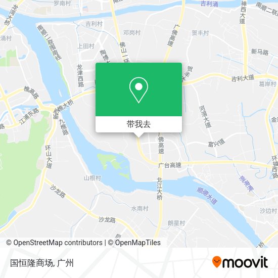 国恒隆商场地图