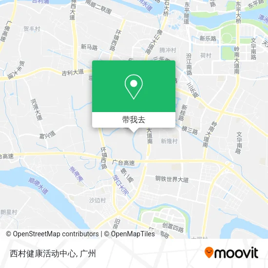 西村健康活动中心地图