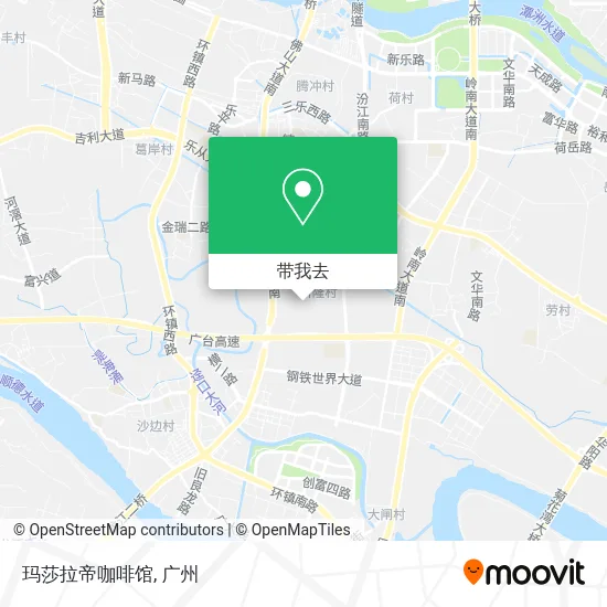 玛莎拉帝咖啡馆地图