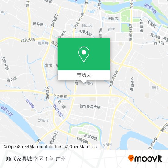 顺联家具城·南区-1座地图