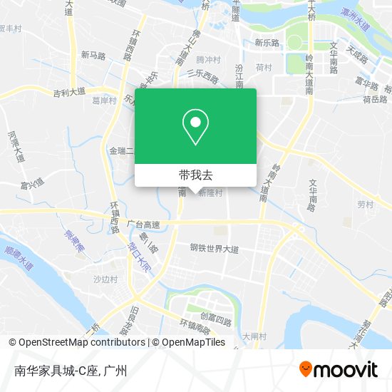 南华家具城-C座地图