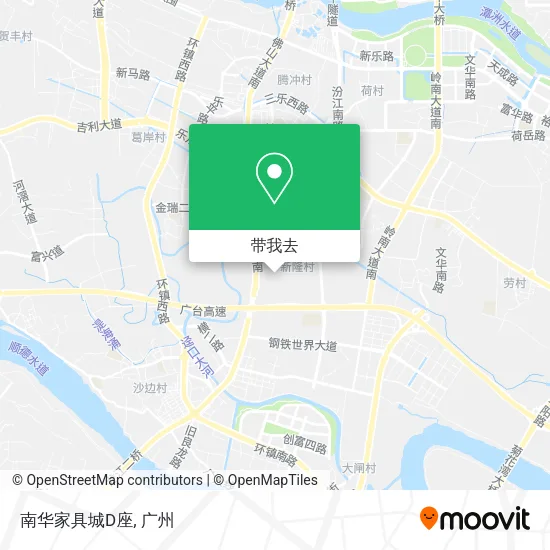 南华家具城D座地图