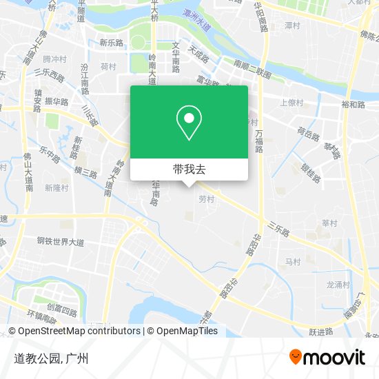 道教公园地图