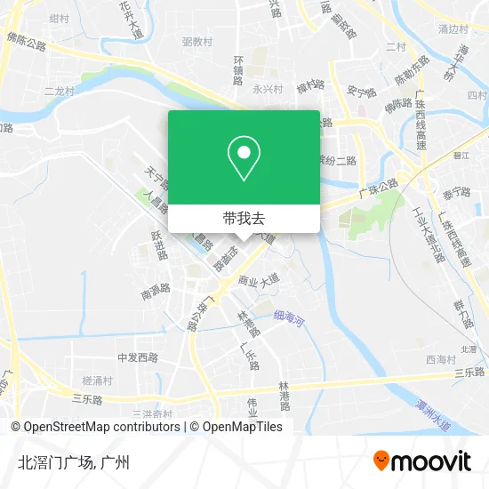 北滘门广场地图